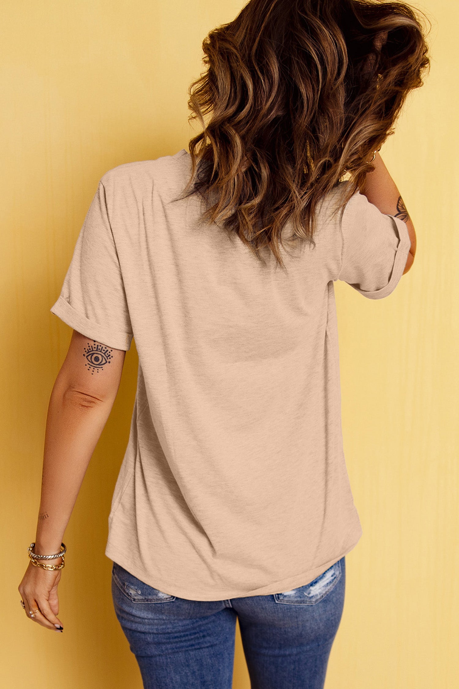 Khaki Farm Fresh Pumpkin Slogan Fall Thanksgiving Graphic Tee