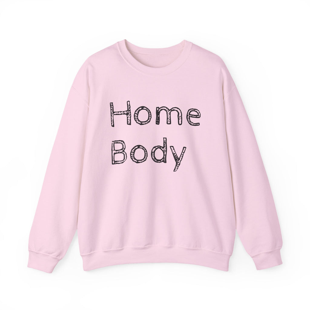 Sweatshirt — "Home Body" Cozy Crewneck Pullover