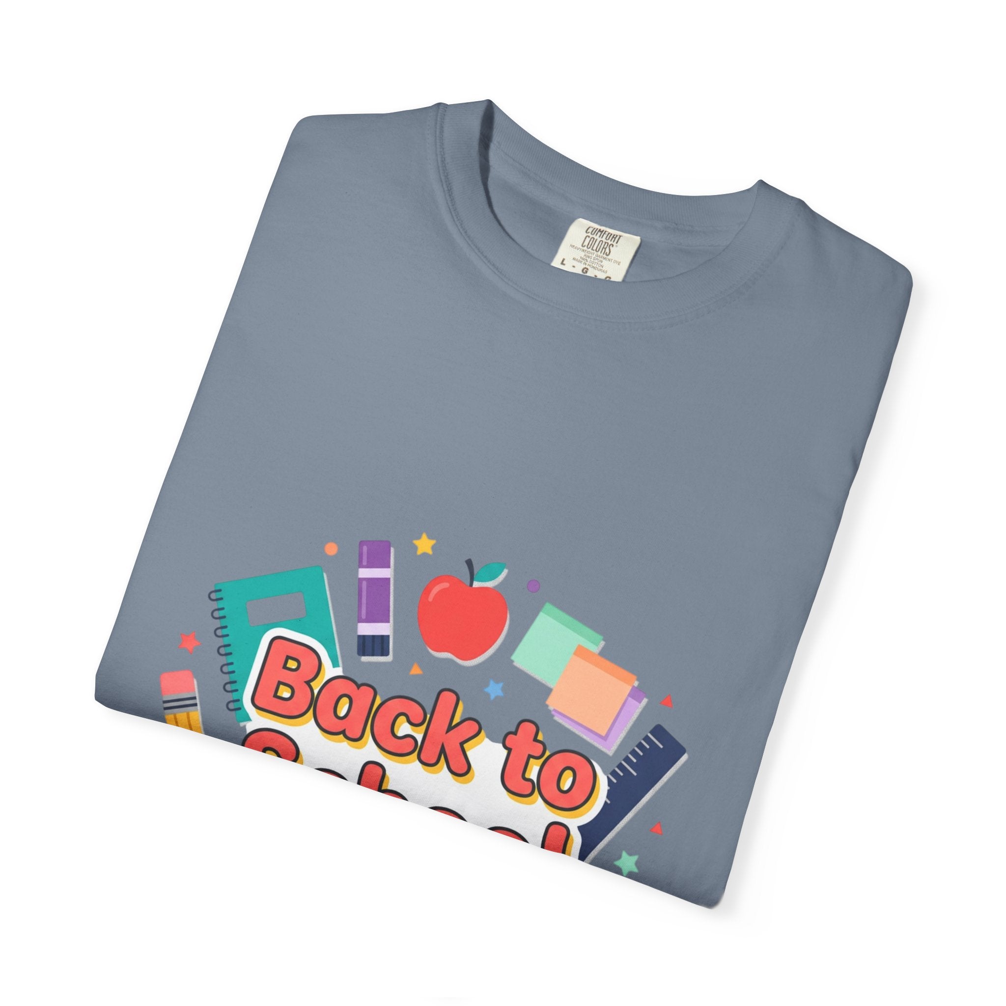 Back to School 2026 T-Shirt — Kids' Colorful School Supplies Tee