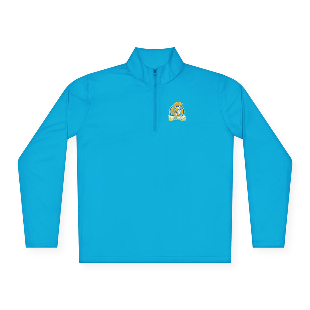 Trojan Helmet Quarter-Zip Pullover