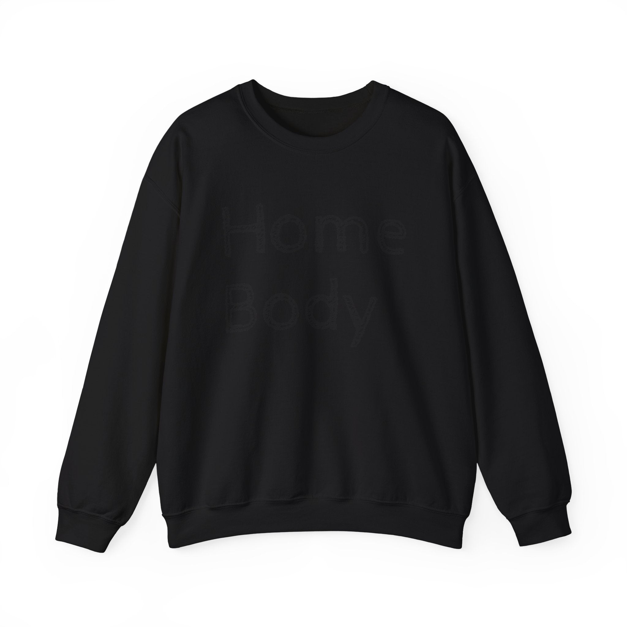Sweatshirt — "Home Body" Cozy Crewneck Pullover