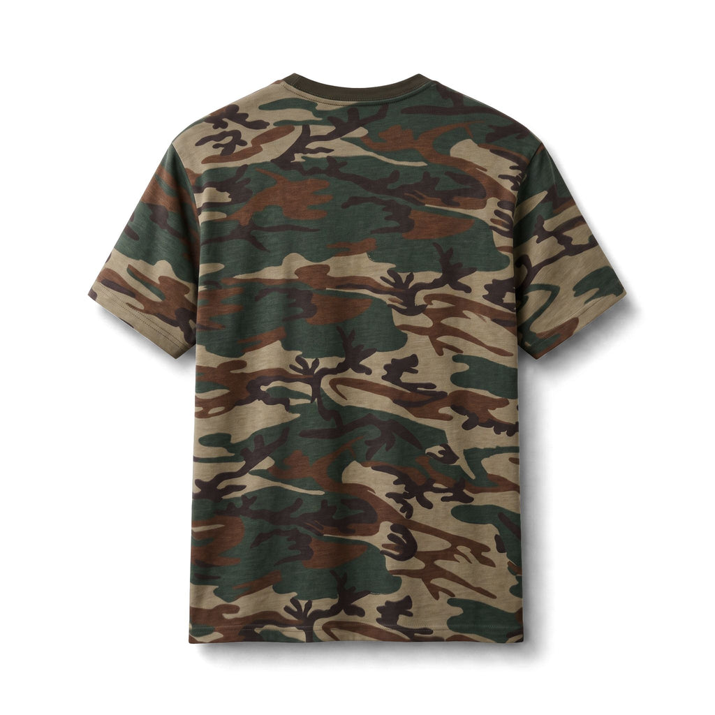Camo Tee — “Dilly Dally” Pink Graphic Cotton T‑Shirt