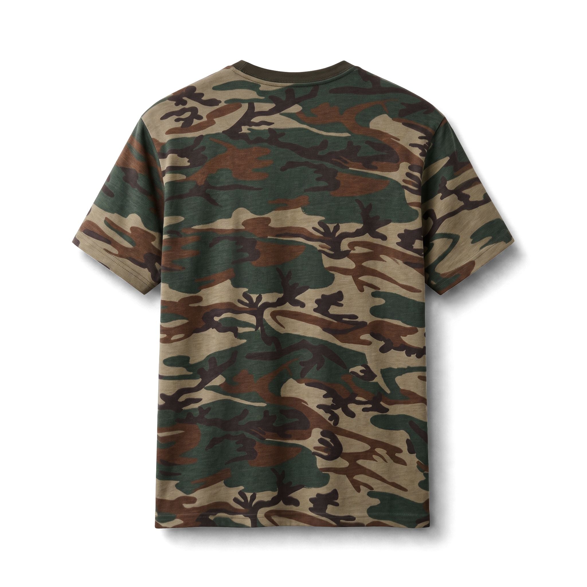 Camo Tee — “Dilly Dally” Pink Graphic Cotton T‑Shirt
