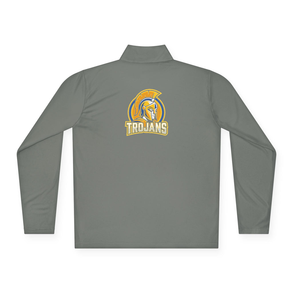 Trojan Helmet Quarter-Zip Pullover