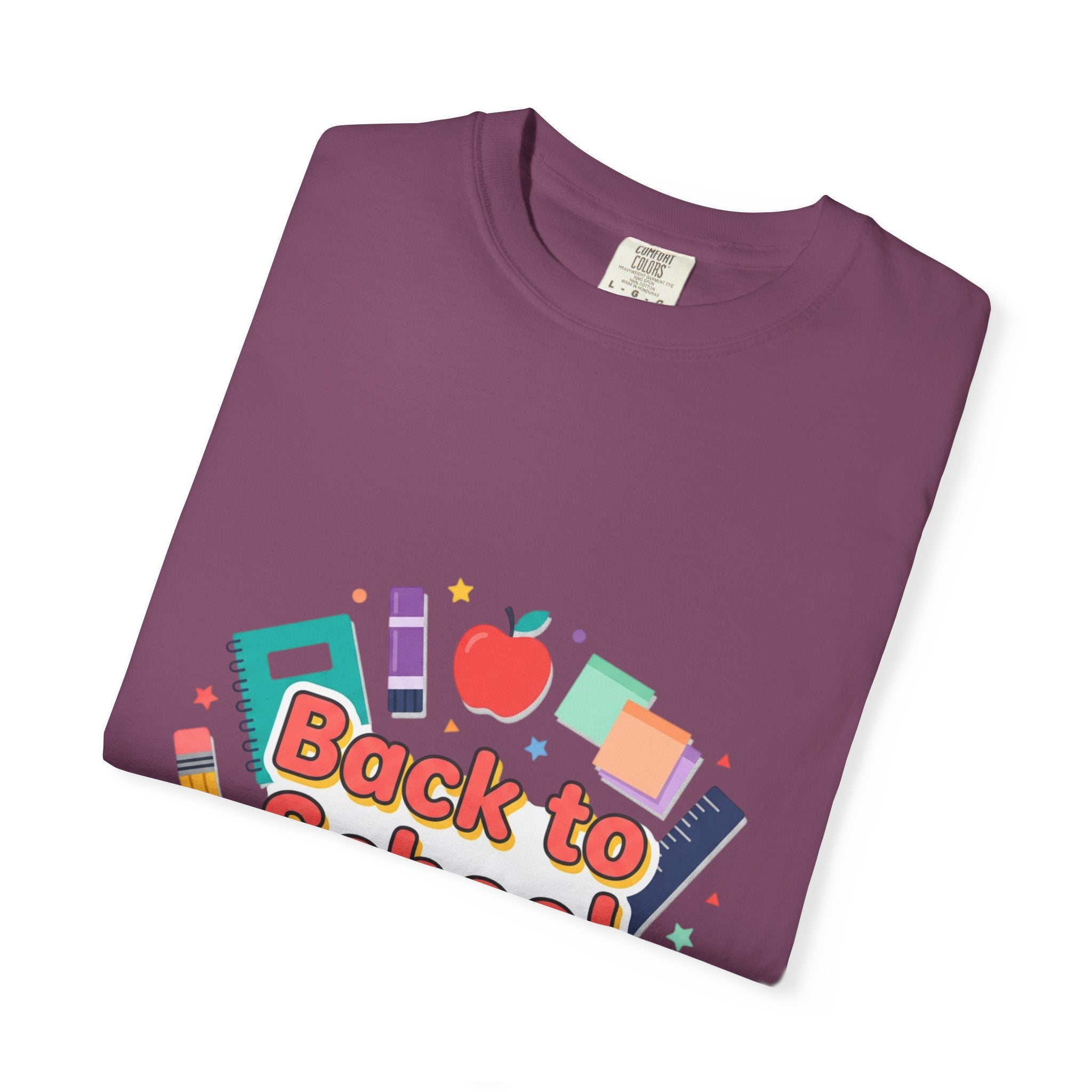 Back to School 2026 T-Shirt — Kids' Colorful School Supplies Tee