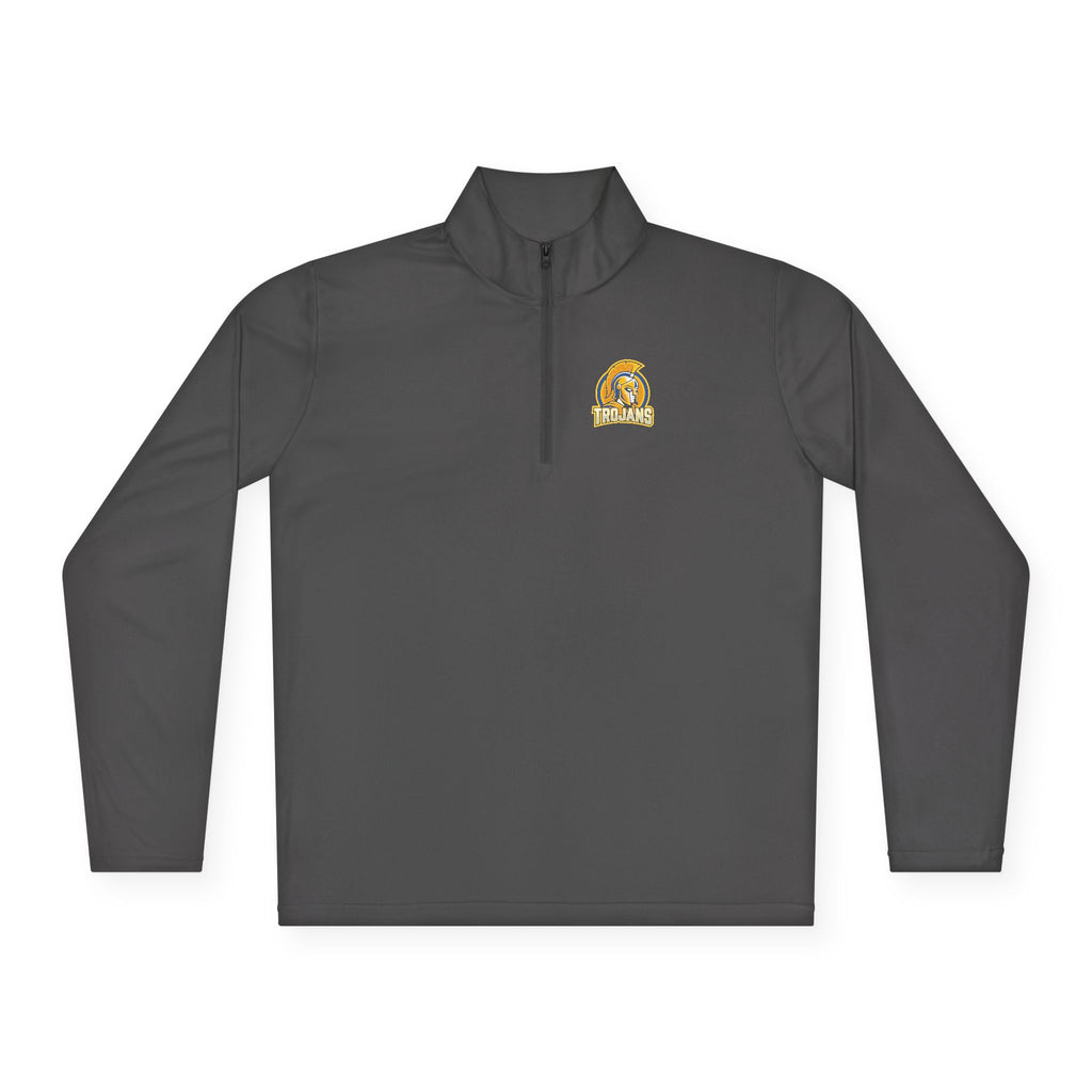Trojan Helmet Quarter-Zip Pullover