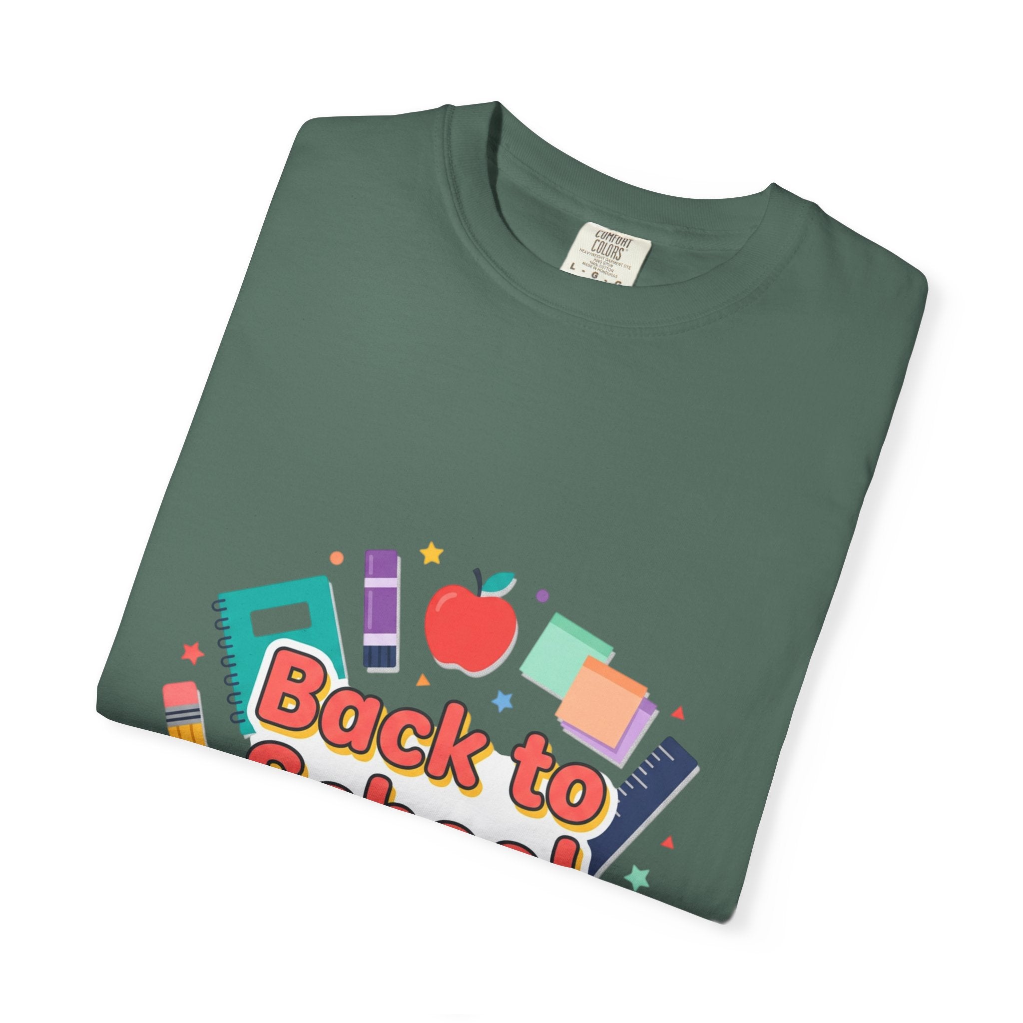 Back to School 2026 T-Shirt — Kids' Colorful School Supplies Tee