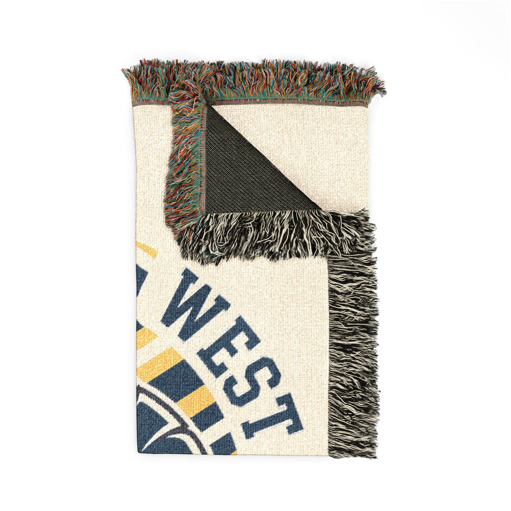 West Central Trojans Woven Blanket – School Spirit Throw