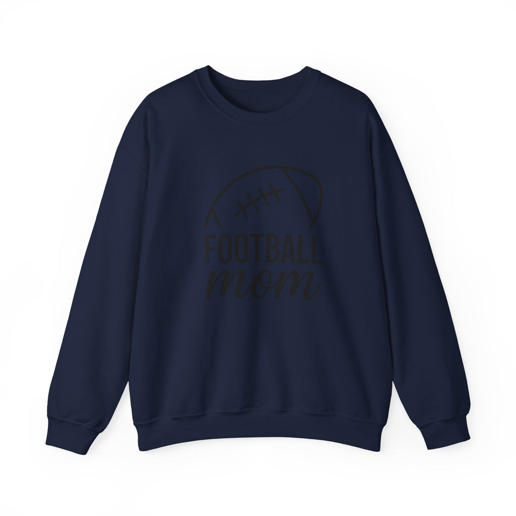 Football Mom Crewneck Sweatshirt – Casual Sideline Pullover for Game Day