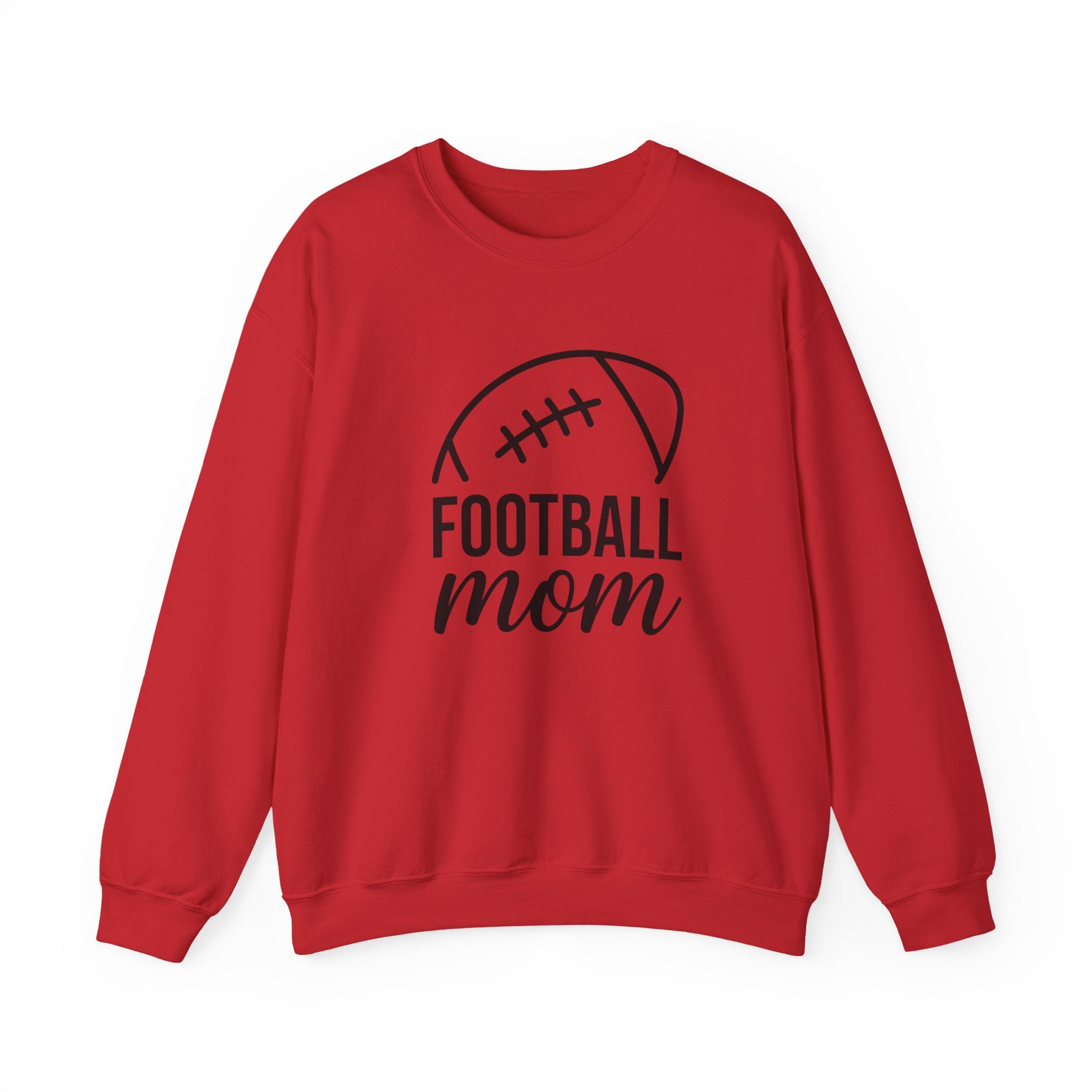 Football Mom Crewneck Sweatshirt – Casual Sideline Pullover for Game Day