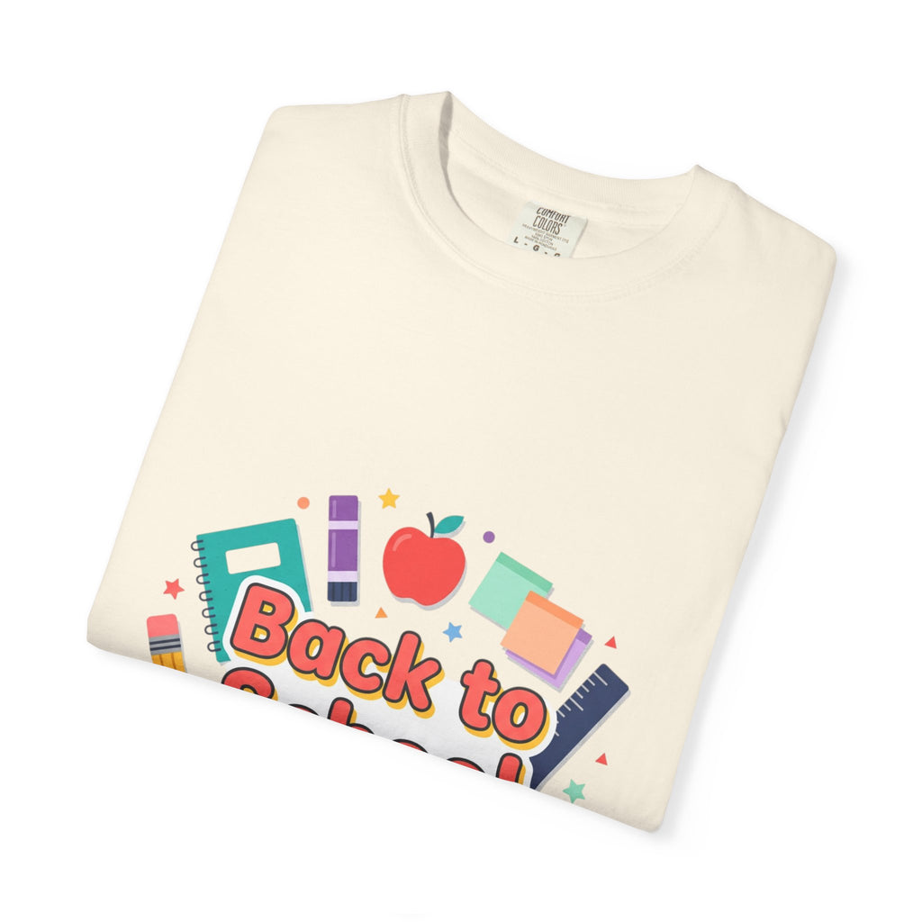 Back to School 2026 T-Shirt — Kids' Colorful School Supplies Tee