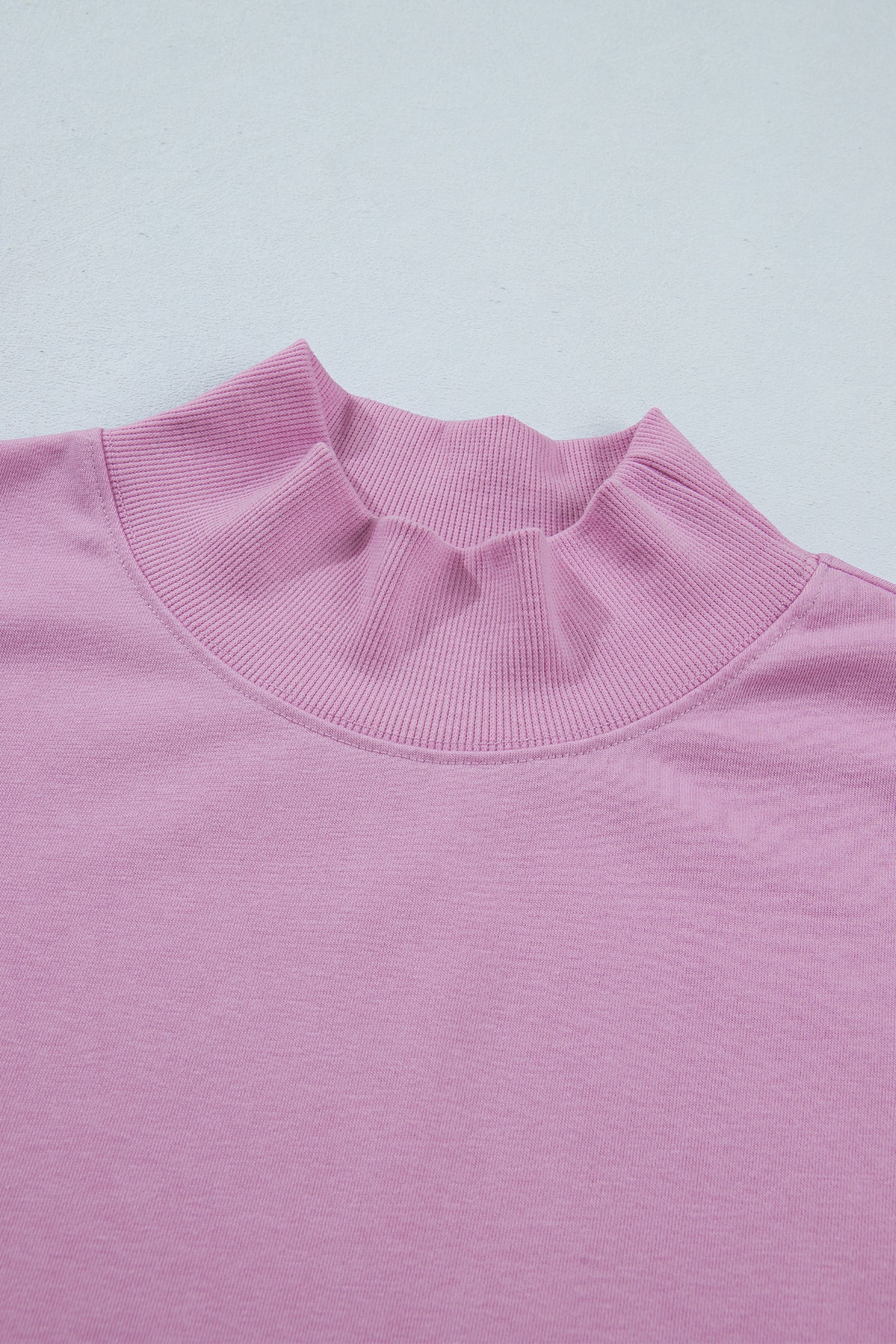 Yellow Solid Color High Neck Cap Sleeve Loose Top