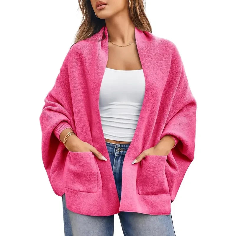 Chunky Knit Batwing Cardigan