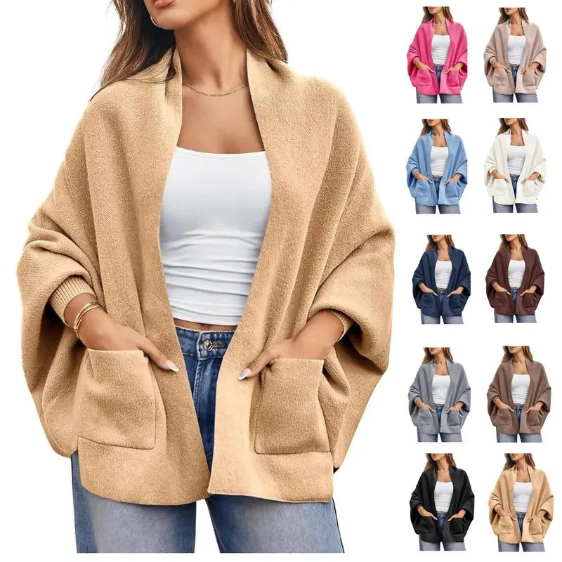 Chunky Knit Batwing Cardigan
