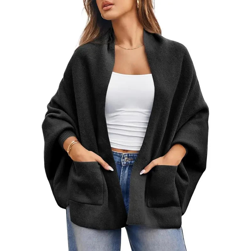 Chunky Knit Batwing Cardigan