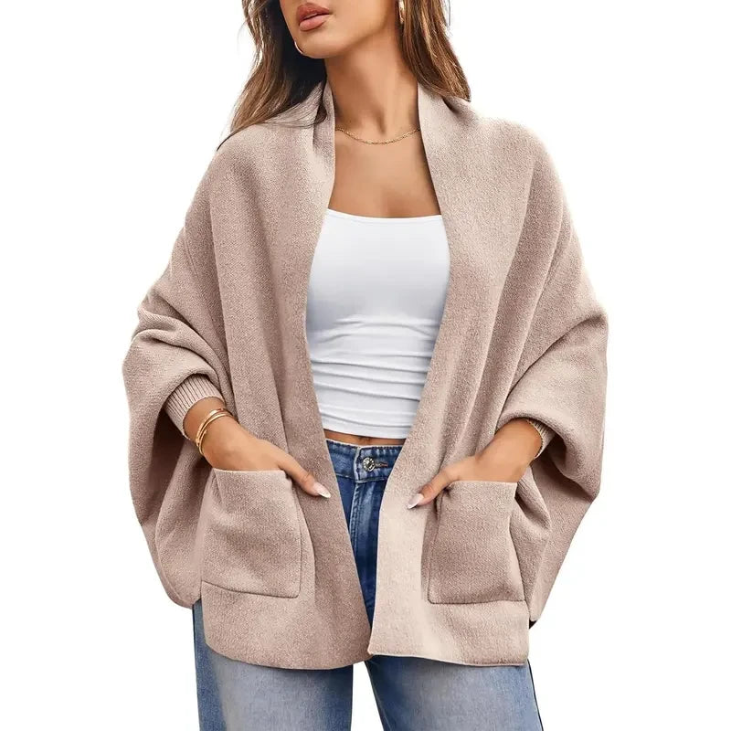 Chunky Knit Batwing Cardigan