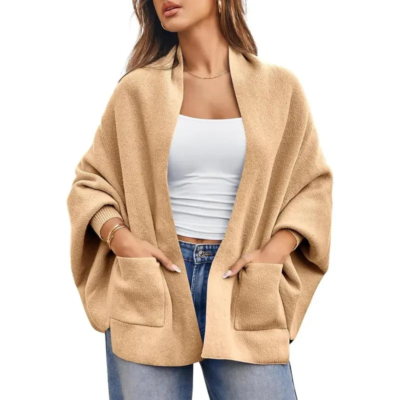 Chunky Knit Batwing Cardigan