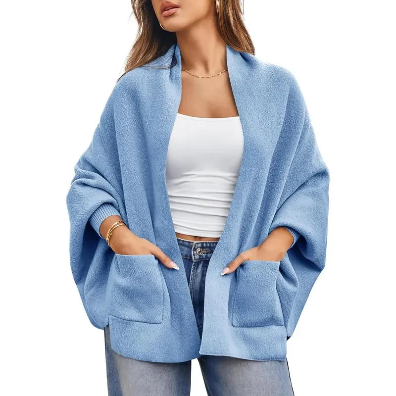 Chunky Knit Batwing Cardigan