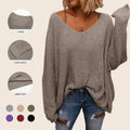 Imily Bela V Neck Oversized Knit Sweater