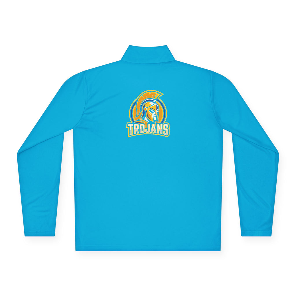 Trojan Helmet Quarter-Zip Pullover