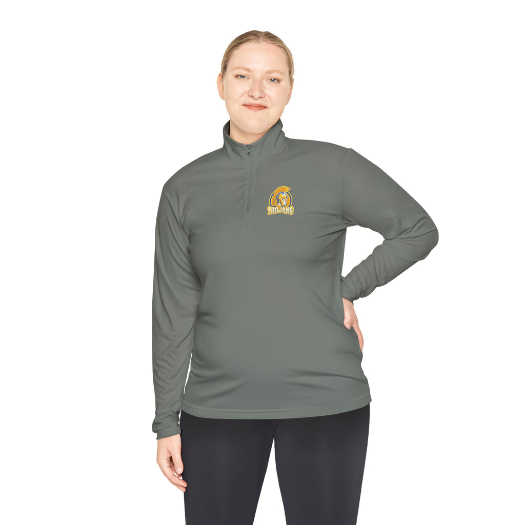 Trojan Helmet Quarter-Zip Pullover