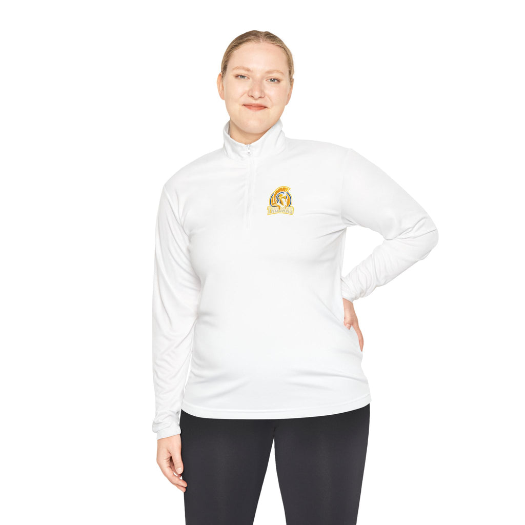 Trojan Helmet Quarter-Zip Pullover