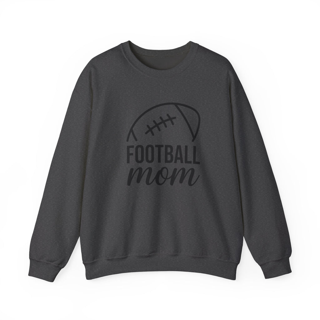 Football Mom Crewneck Sweatshirt – Casual Sideline Pullover for Game Day
