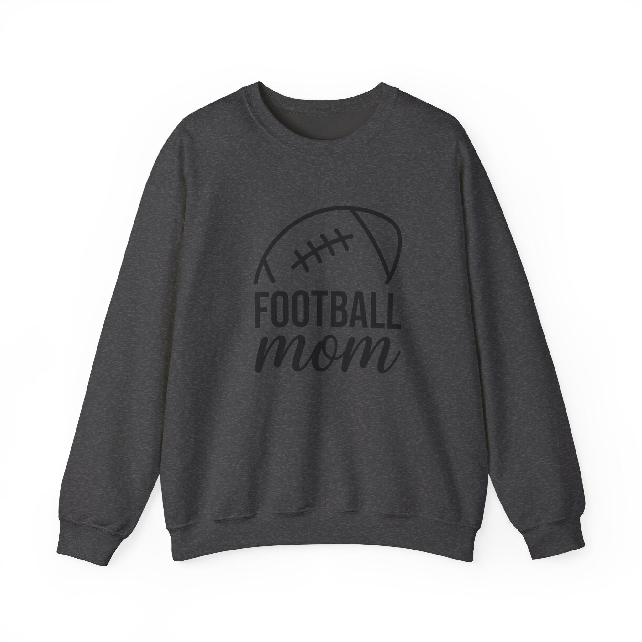 Football Mom Crewneck Sweatshirt – Casual Sideline Pullover for Game Day