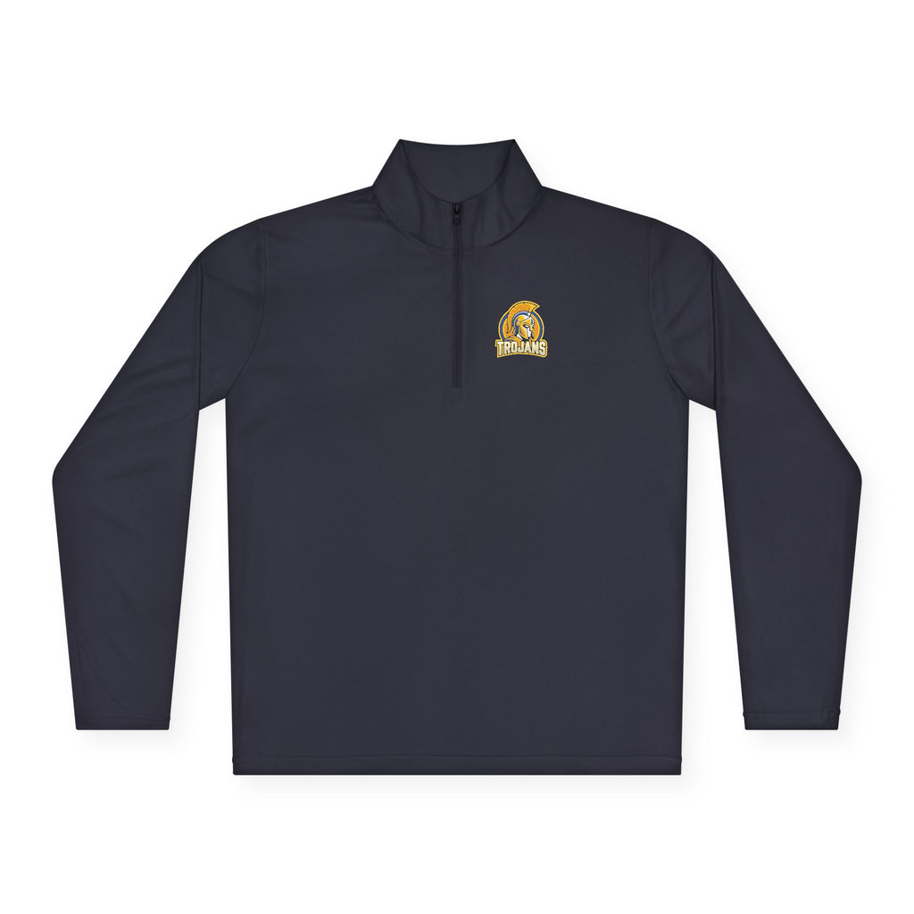 Trojan Helmet Quarter-Zip Pullover