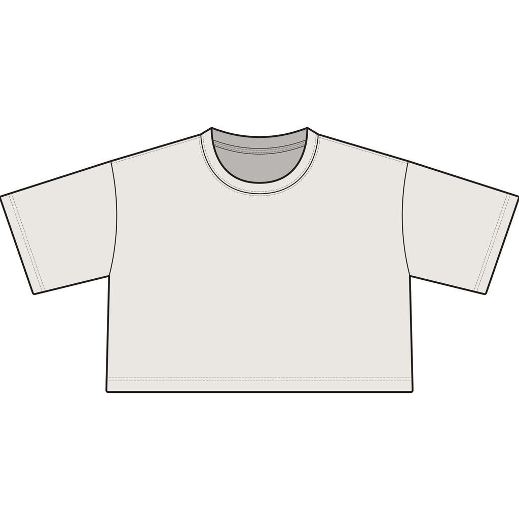 Tee — Trojans Cropped Graphic Tee