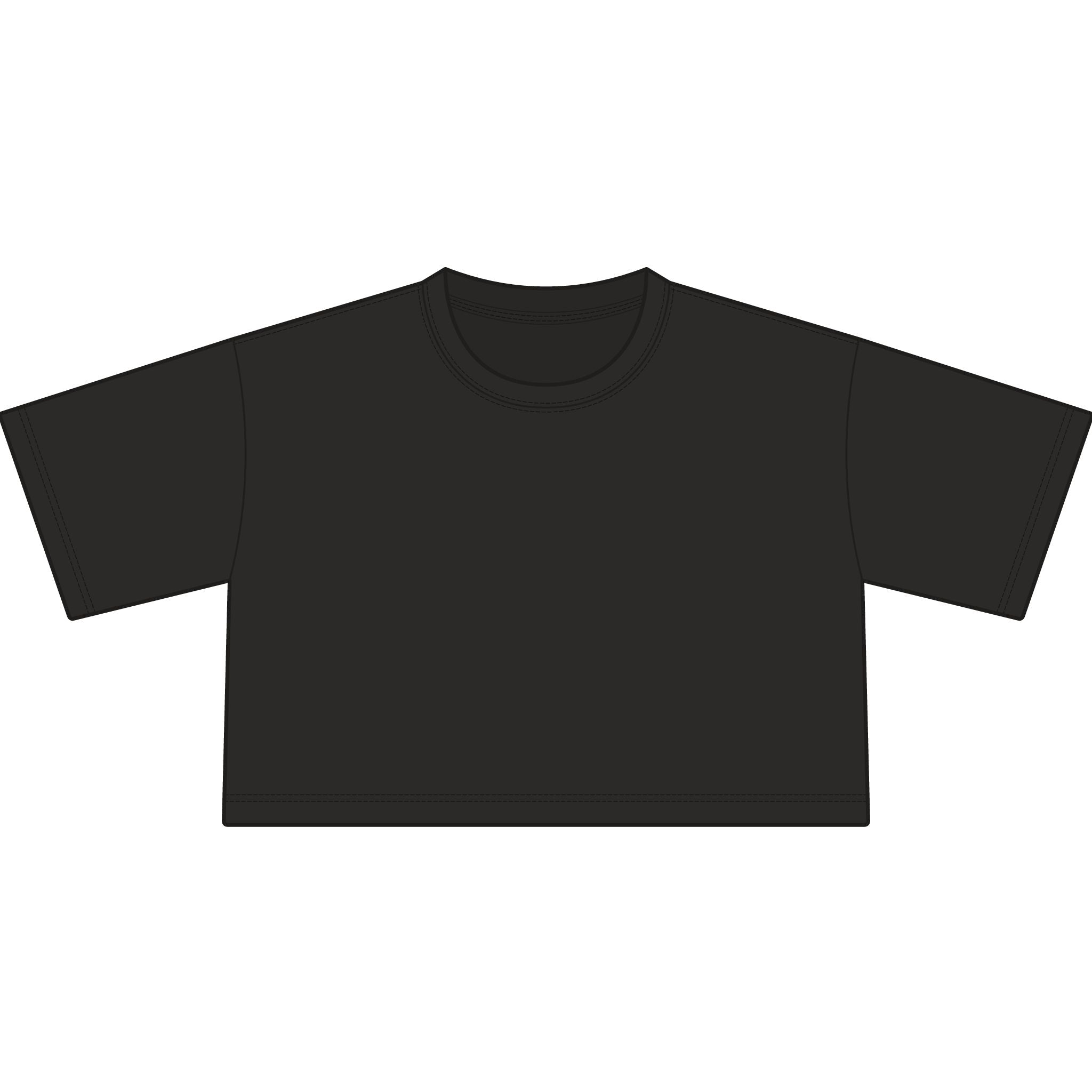 Tee — Trojans Cropped Graphic Tee