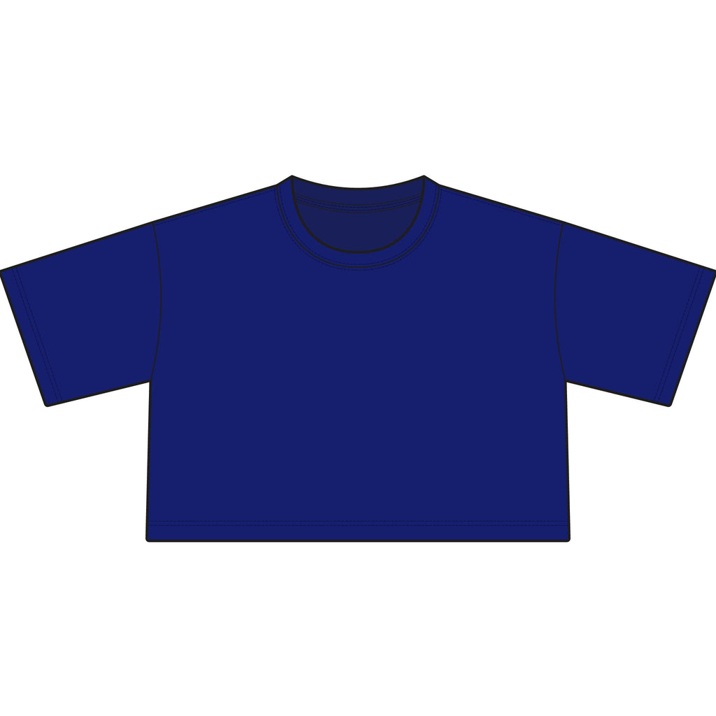Tee — Trojans Cropped Graphic Tee