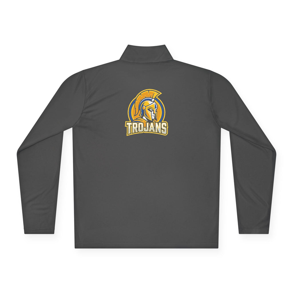 Trojan Helmet Quarter-Zip Pullover