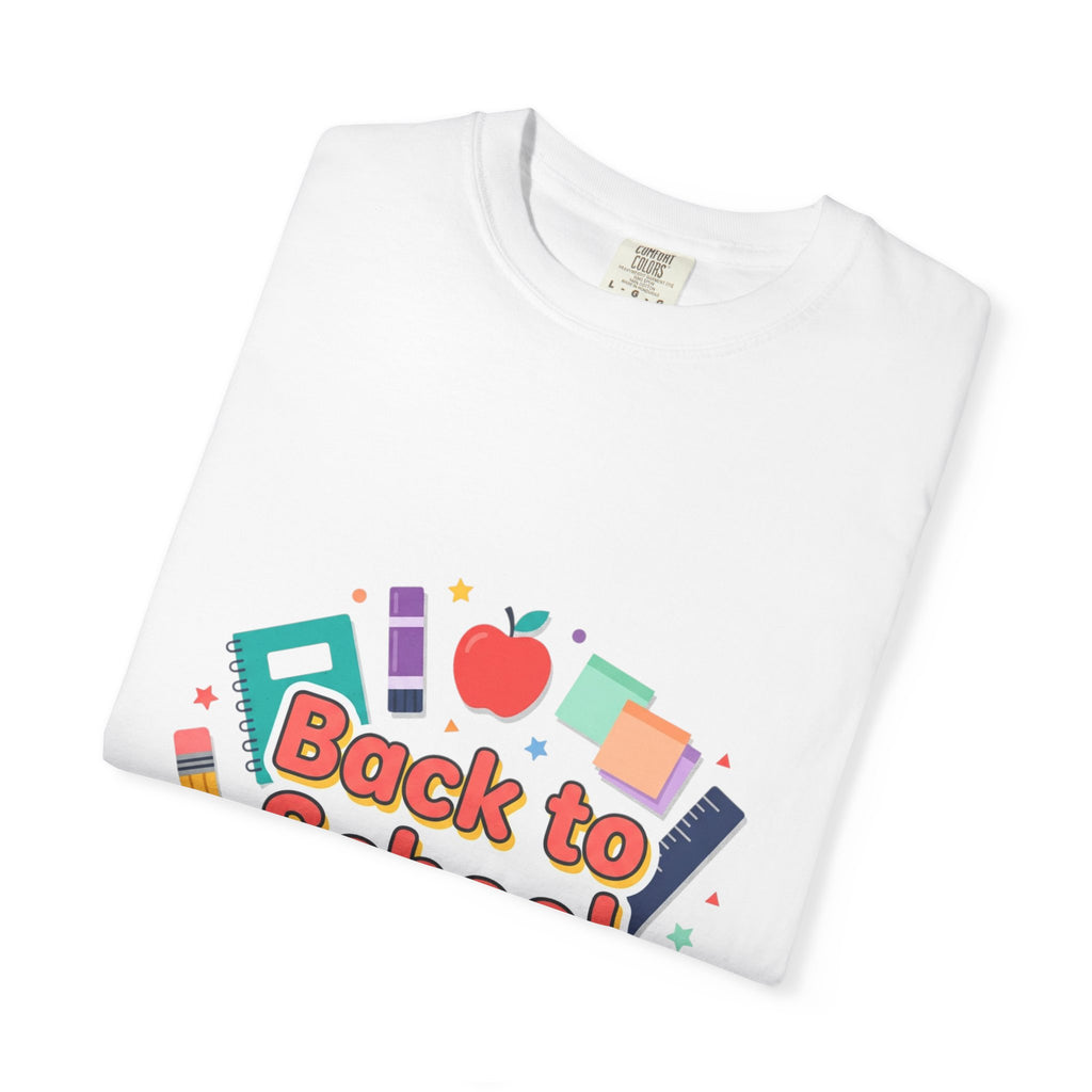 Back to School 2026 T-Shirt — Kids' Colorful School Supplies Tee