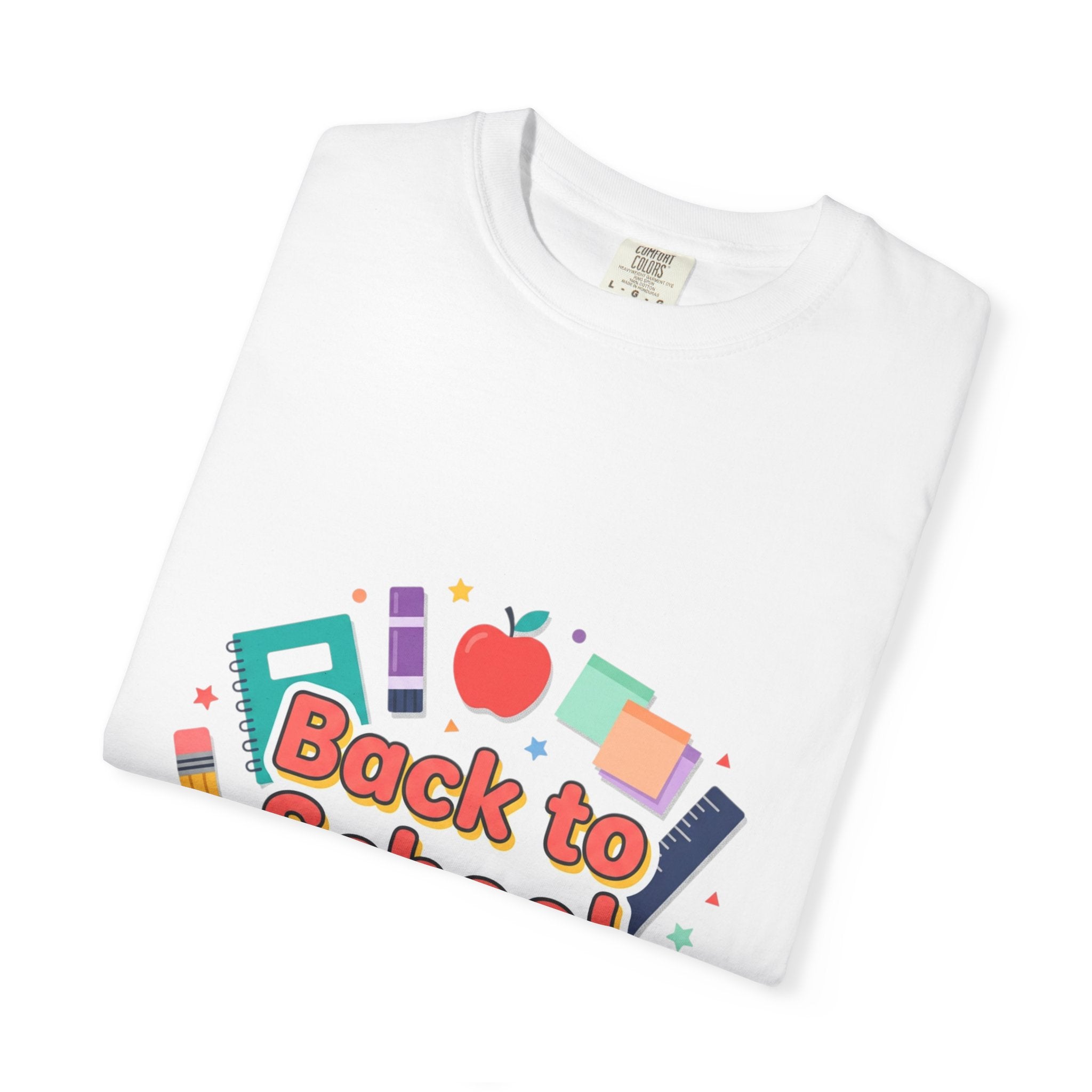 Back to School 2026 T-Shirt — Kids' Colorful School Supplies Tee