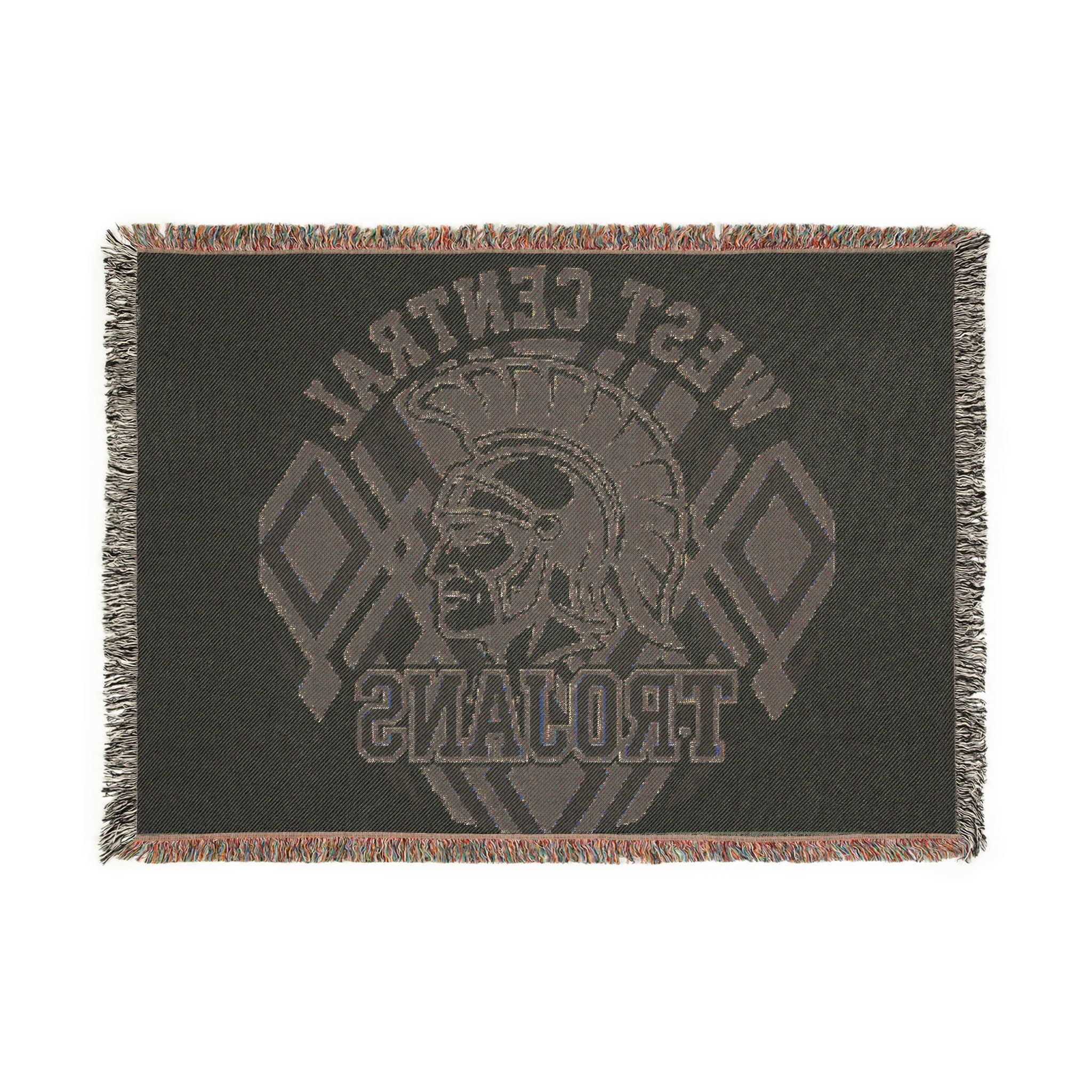 West Central Trojans Woven Blanket – School Spirit Throw