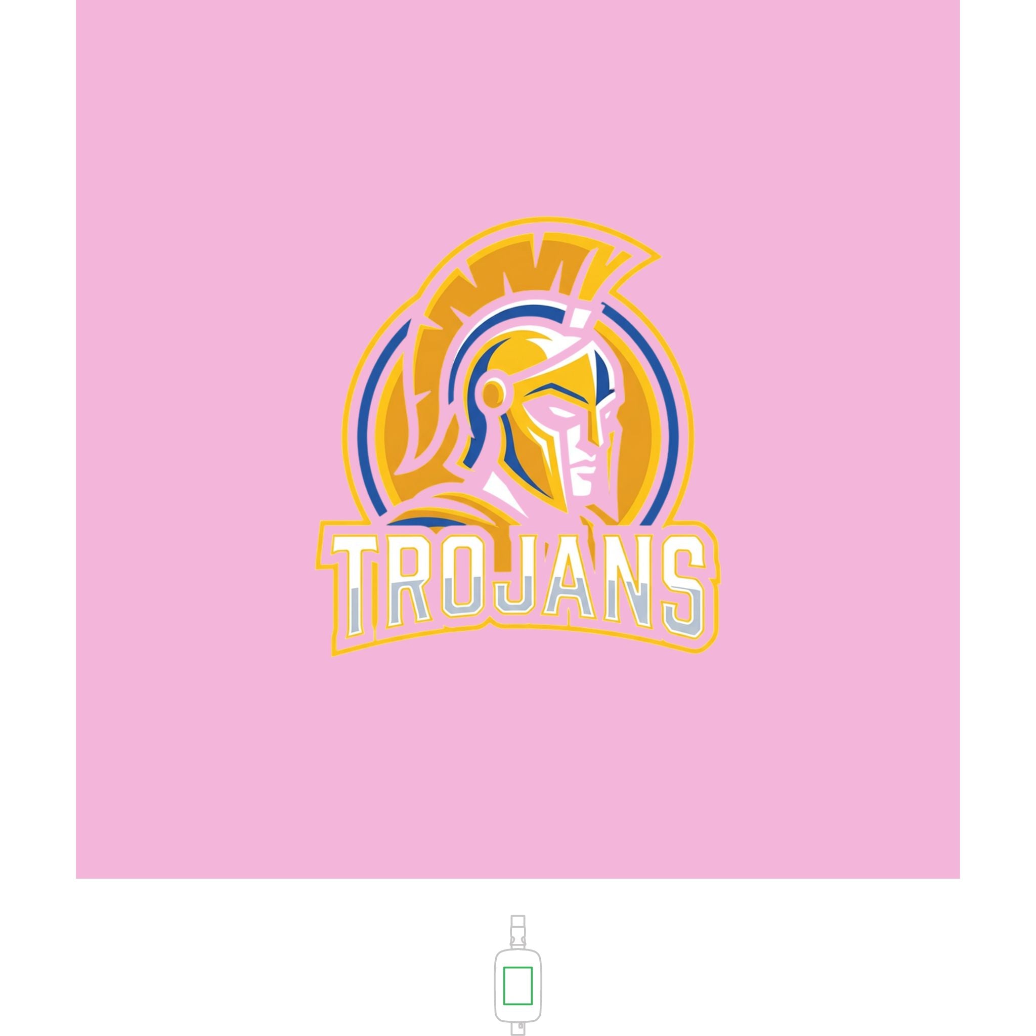 Trojan Logo Sling Bag — Embroidered Explorer Crossbody for School & Game Day
