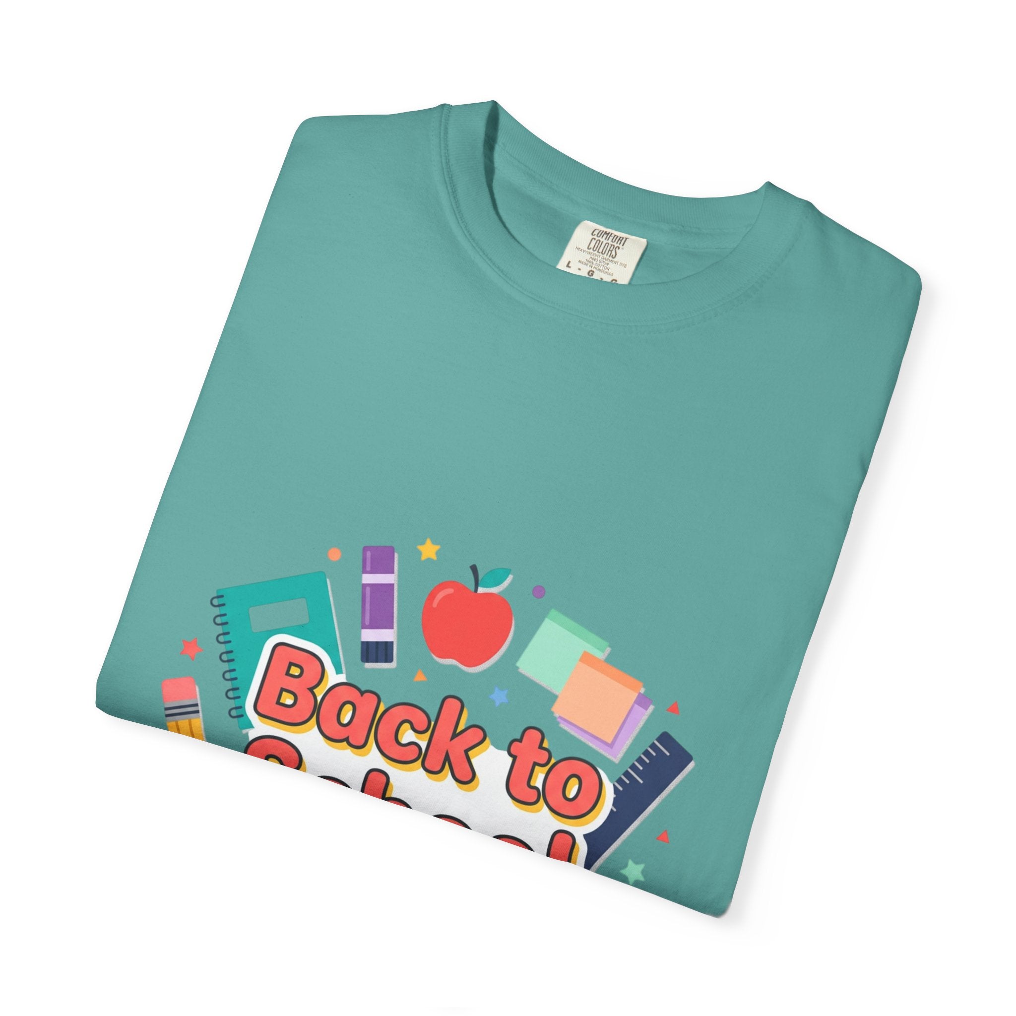 Back to School 2026 T-Shirt — Kids' Colorful School Supplies Tee