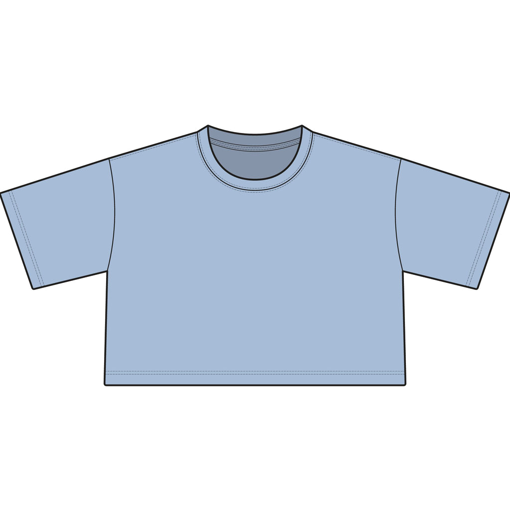 Tee — Trojans Cropped Graphic Tee