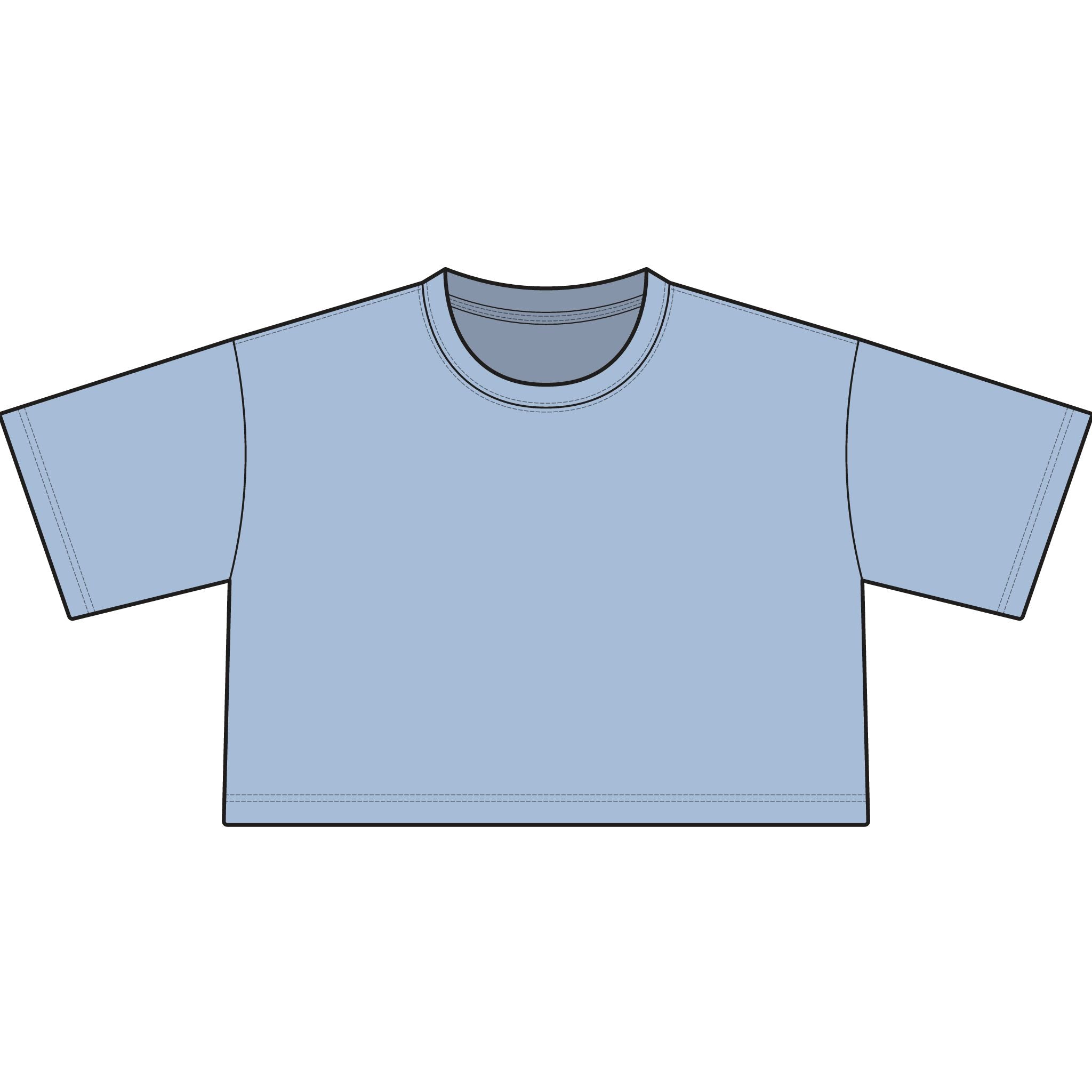 Tee — Trojans Cropped Graphic Tee