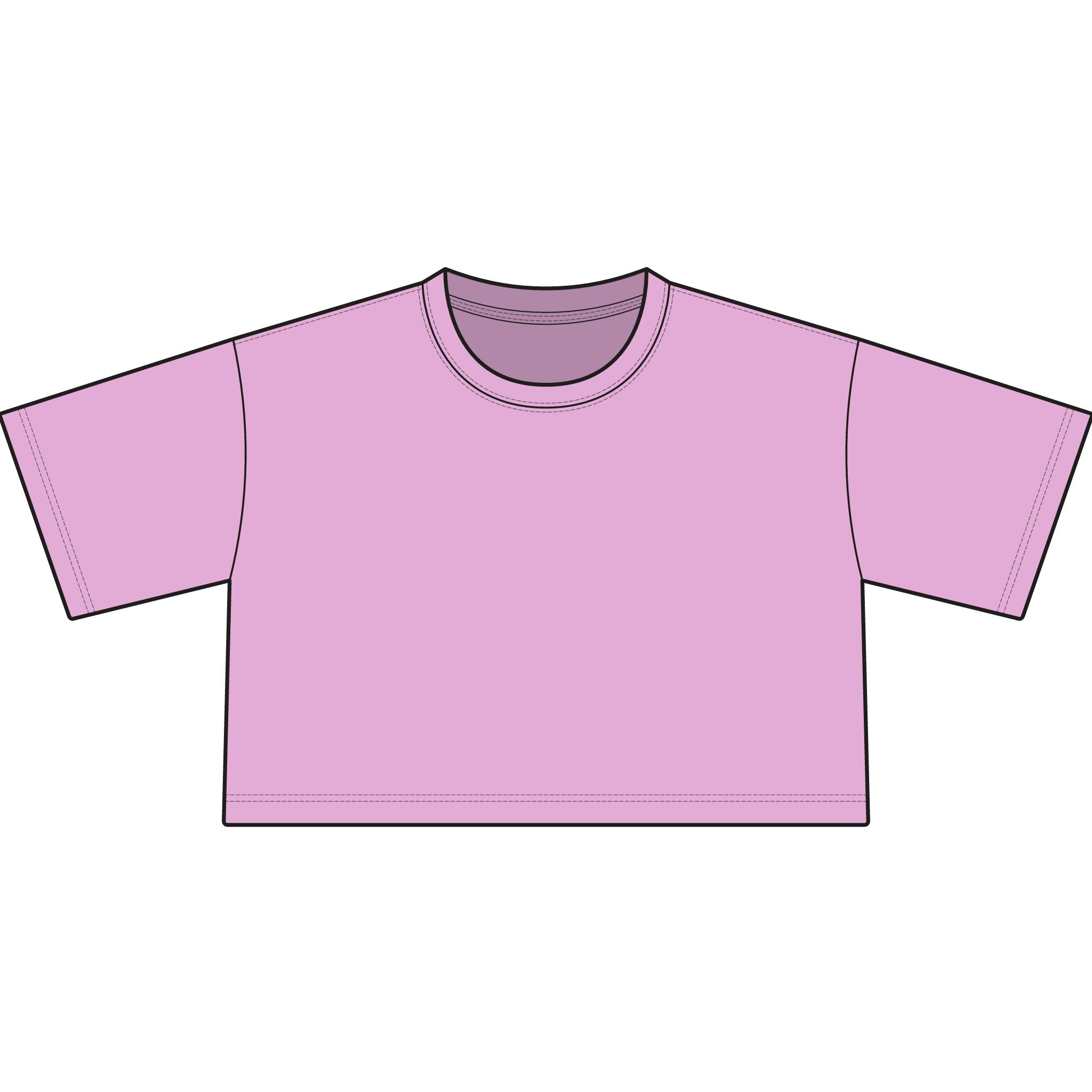 Tee — Trojans Cropped Graphic Tee