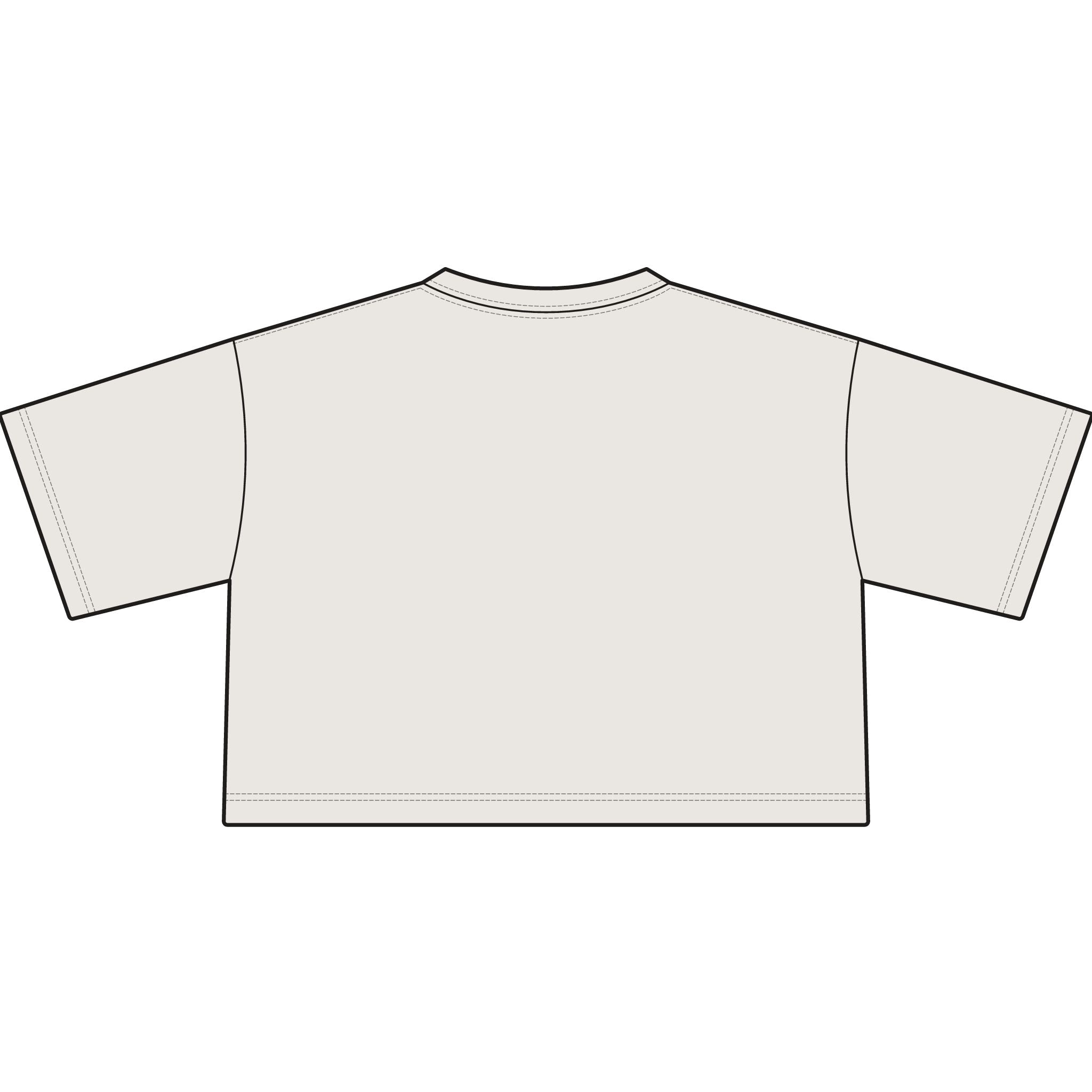 Tee — Trojans Cropped Graphic Tee