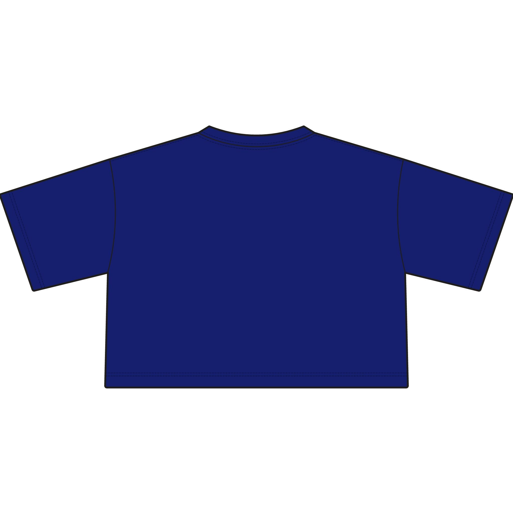 Tee — Trojans Cropped Graphic Tee