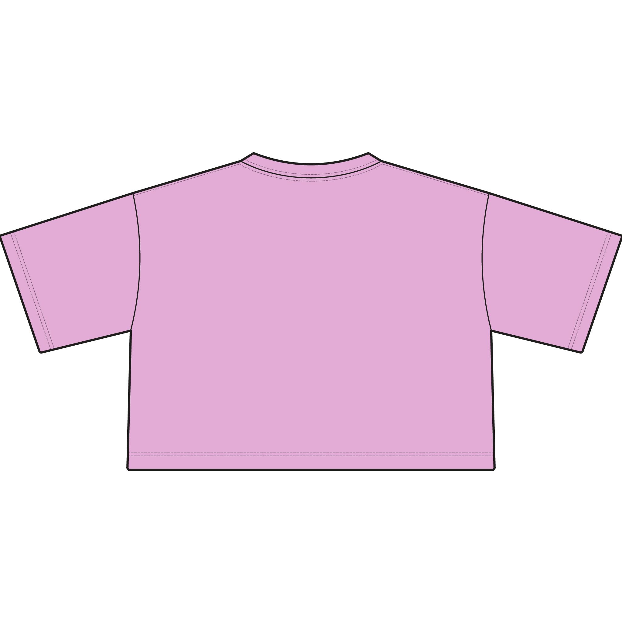Tee — Trojans Cropped Graphic Tee