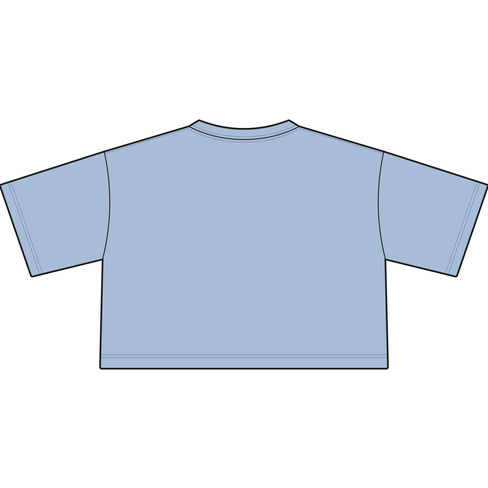 Tee — Trojans Cropped Graphic Tee