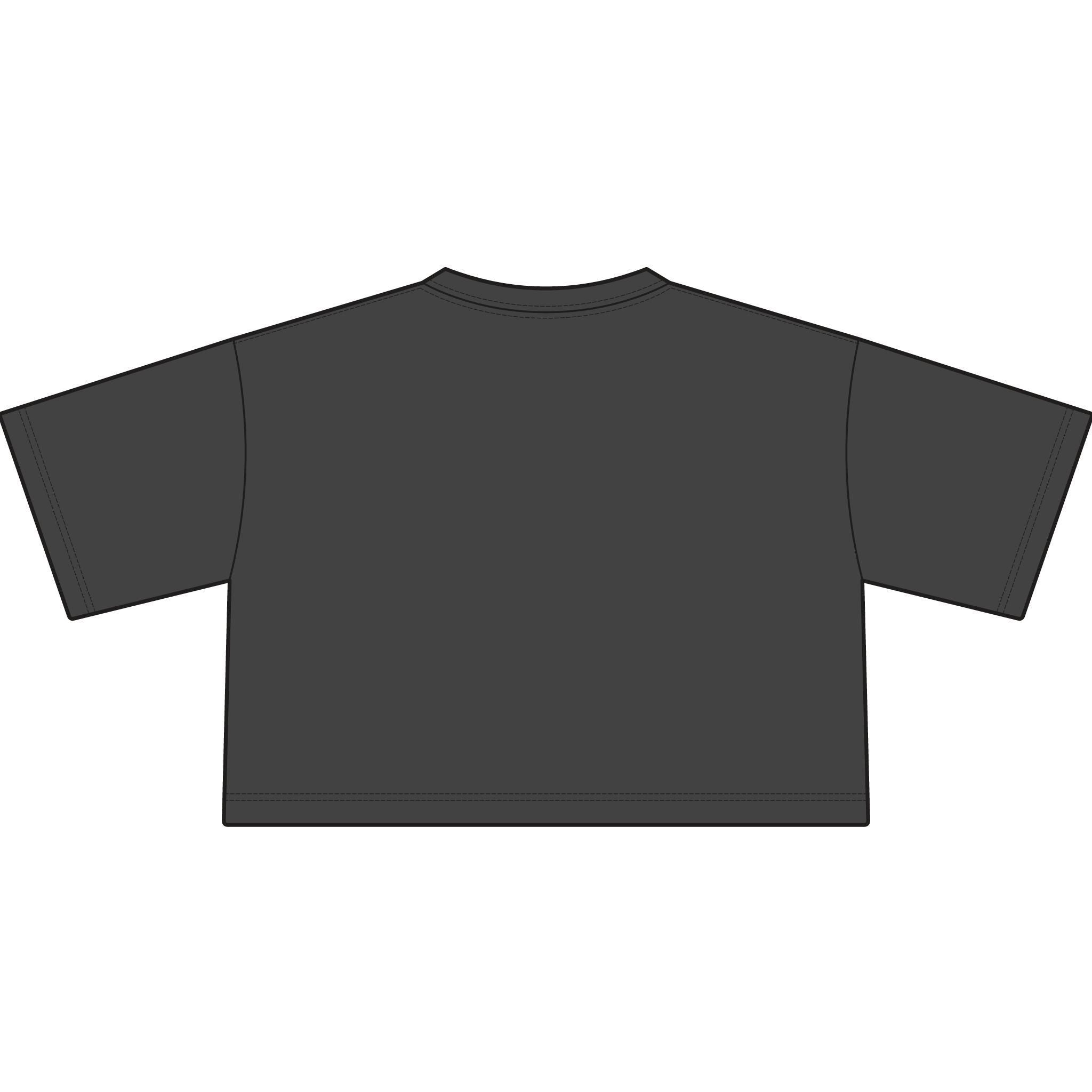Tee — Trojans Cropped Graphic Tee