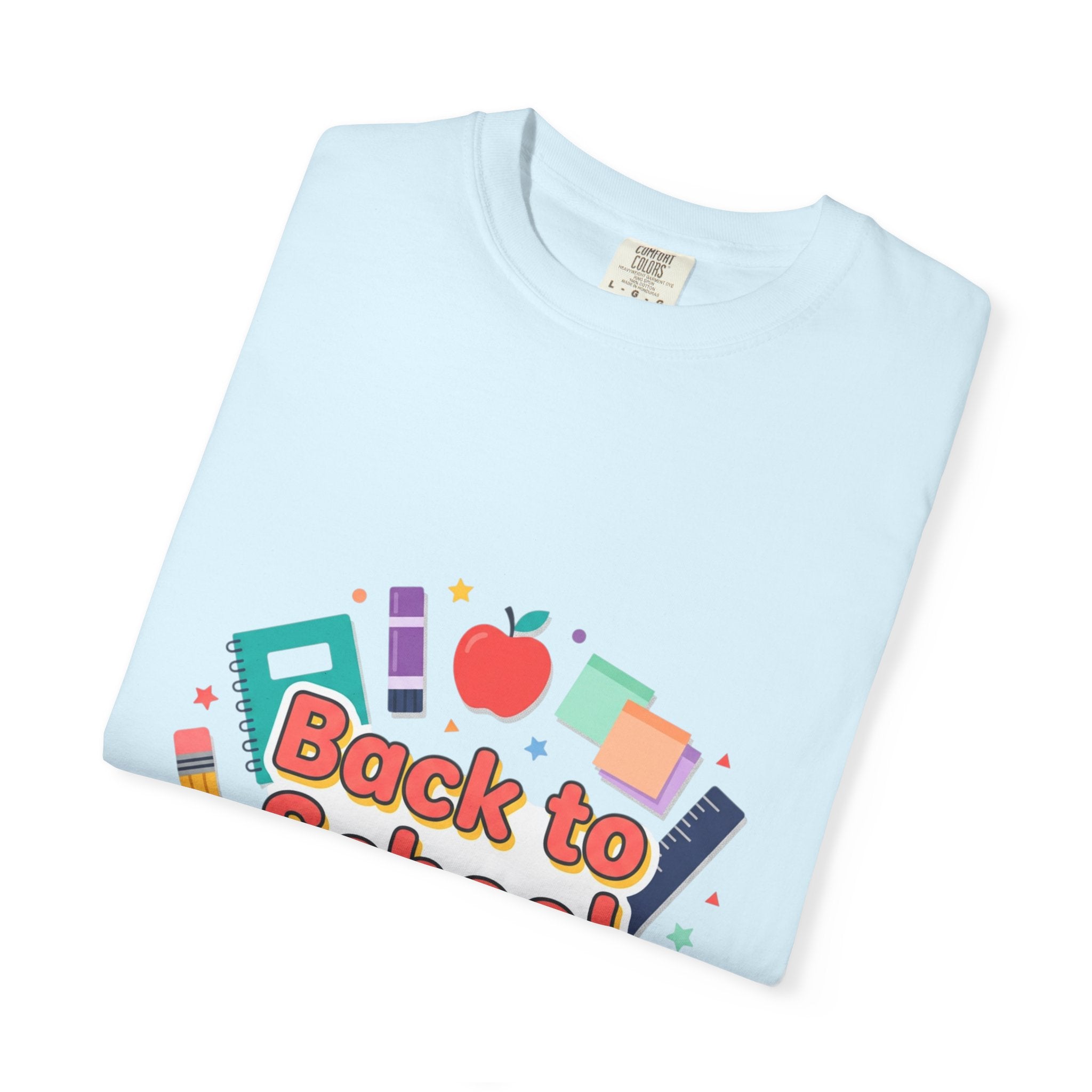 Back to School 2026 T-Shirt — Kids' Colorful School Supplies Tee