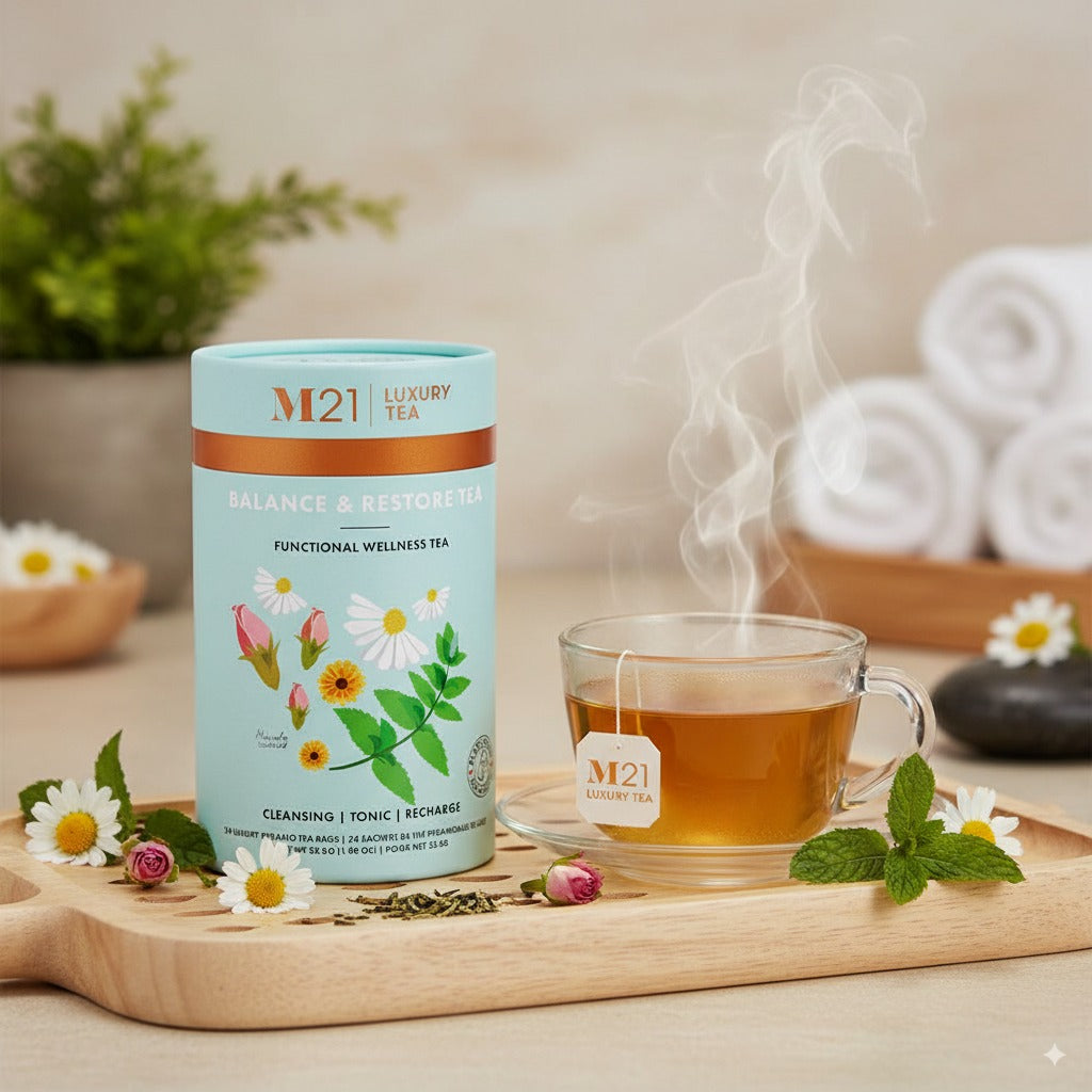 Balance & Restore Luxury Herbal Tea | Organic | 24ct