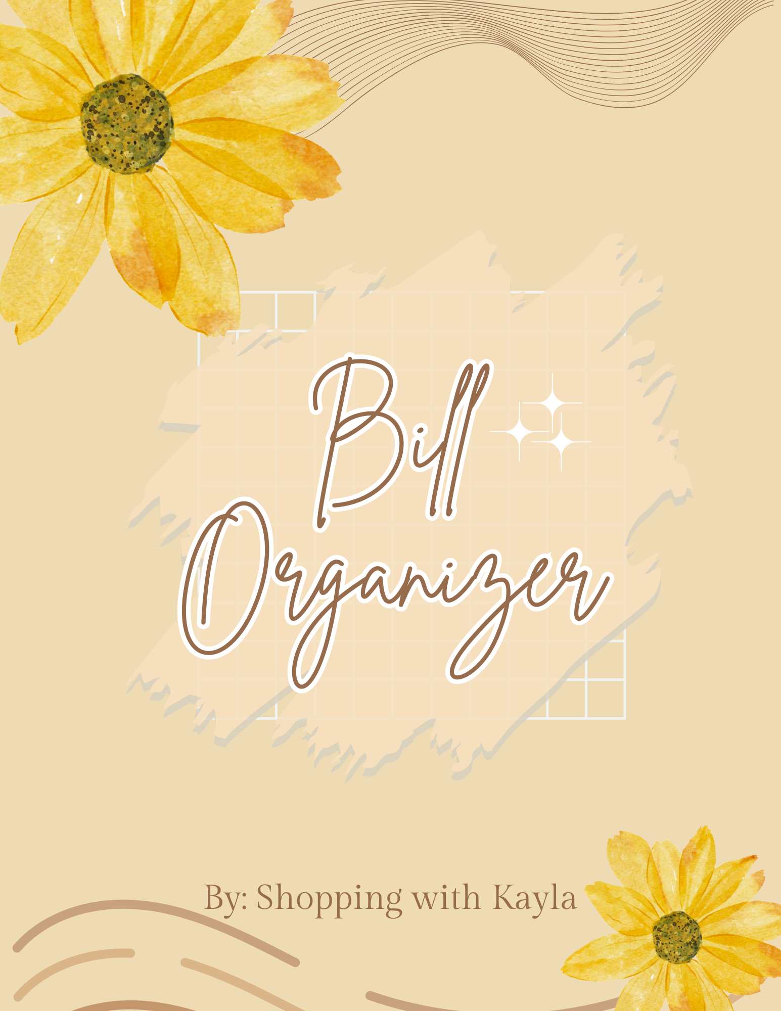 Bill on Track Organizer