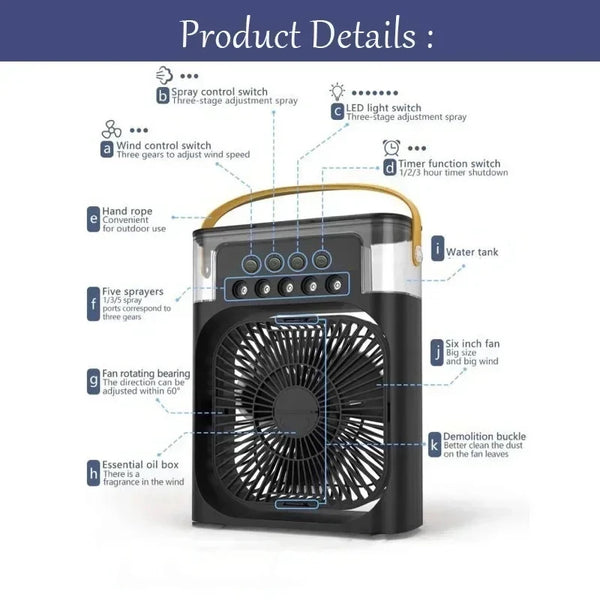 Cooling Comfort Portable Fan